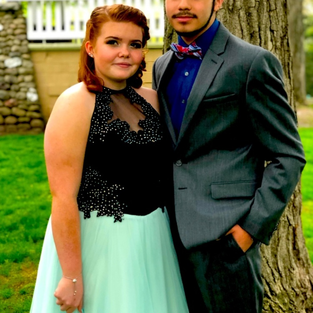 Mint Green Prom Dress